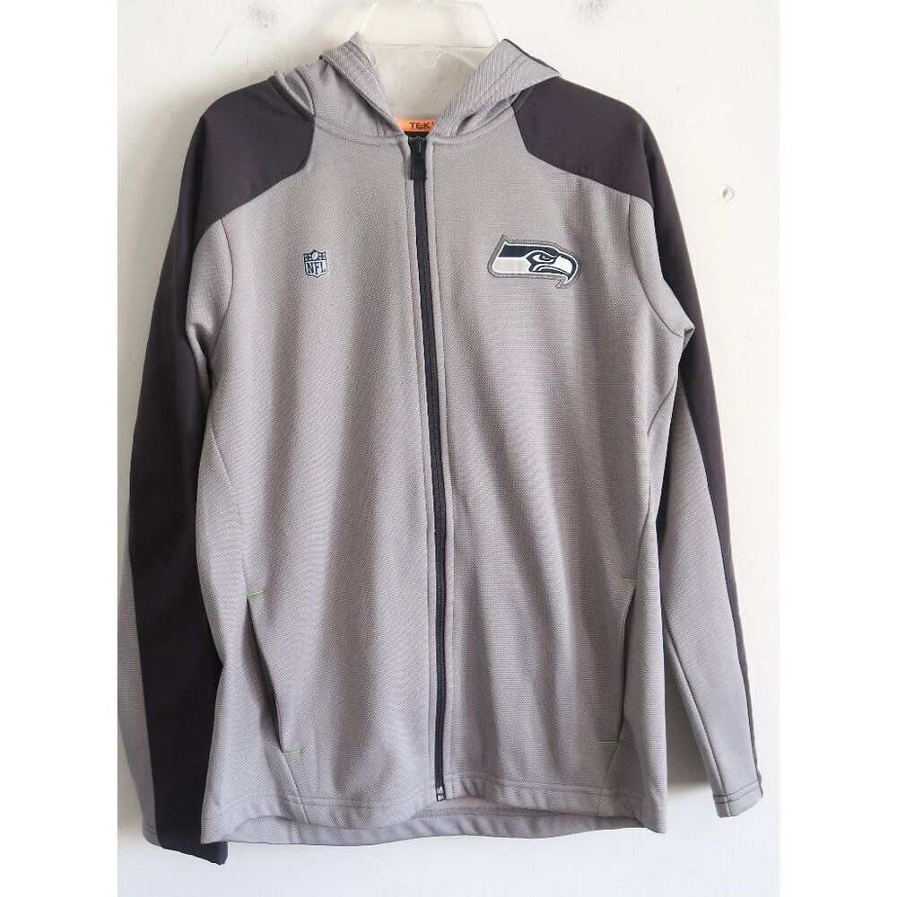 NFL Team Apparel Seattle Seahawks Zip-Up Hoodie - Size Youth